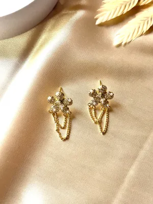 Just Lil Things Gold Pin Earrings jlt11478