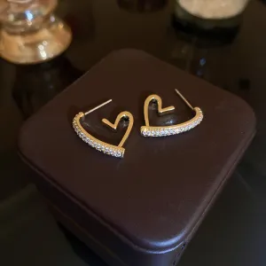 Just Lil Things  Gold Pin Earrings jlt11508