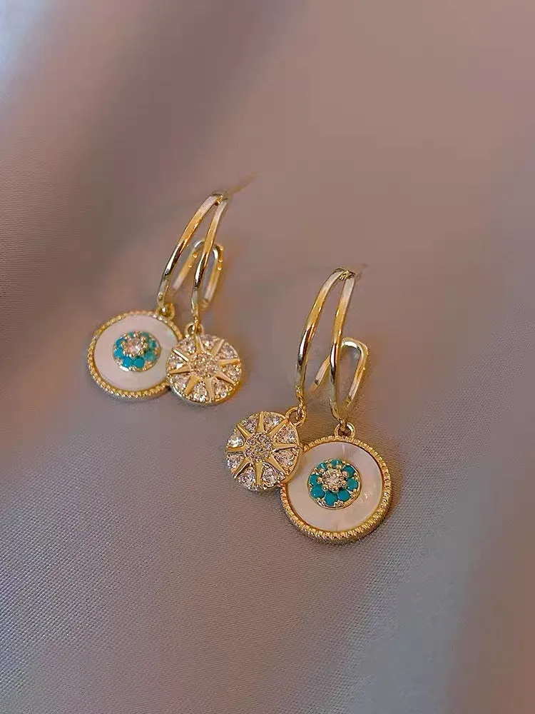 Just Lil Things  Gold Pin Earrings jlt11530