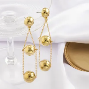 Just Lil Things Gold Pin Earrings jlt11616