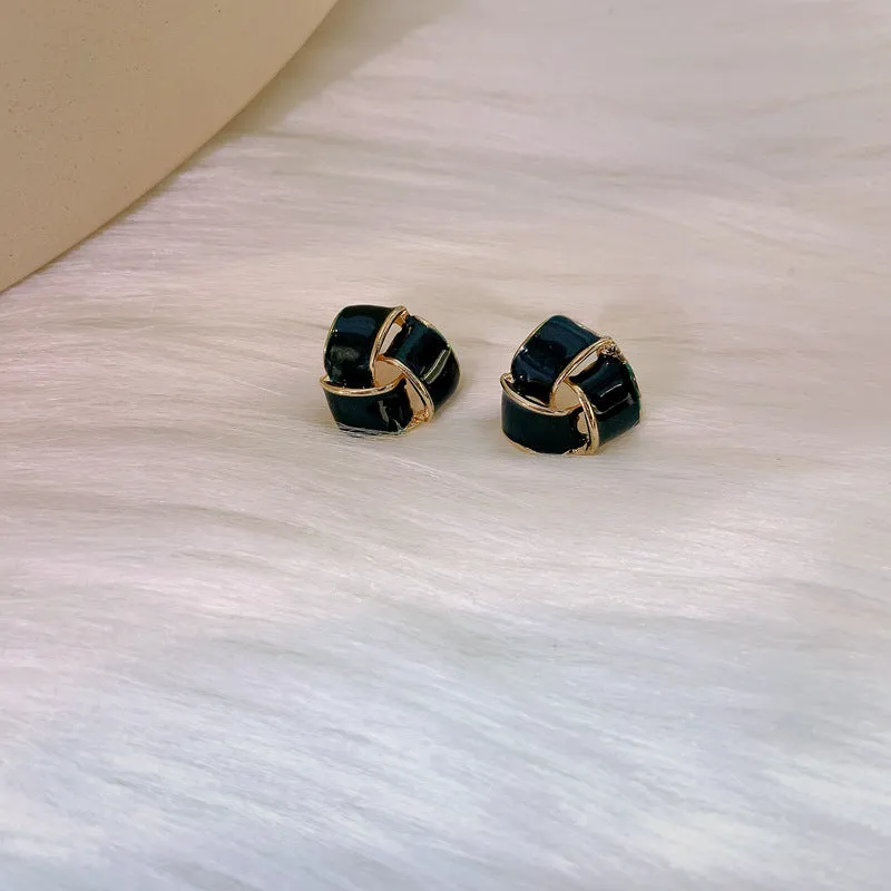 Just lil things Green Pin  Earrings  jlt11406