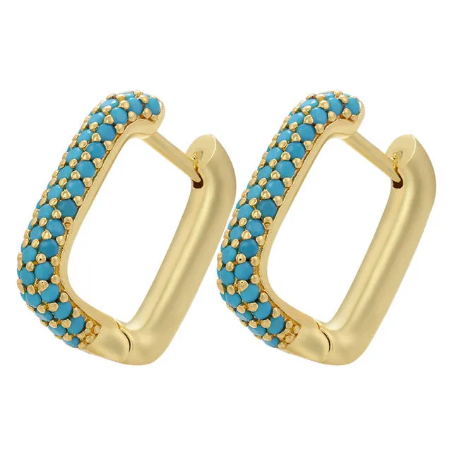 Just Lil Things Multi Color Pin Earrings jlt11648