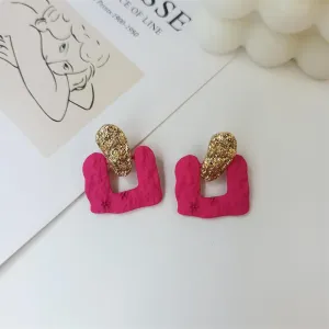 Just Lil Things Pink Pin Earrings jlt11319