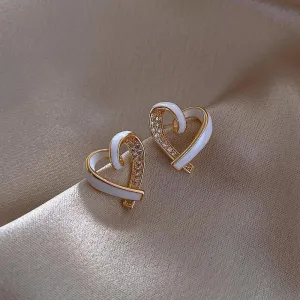 Just lil things White Pin  Earrings  jlt11356