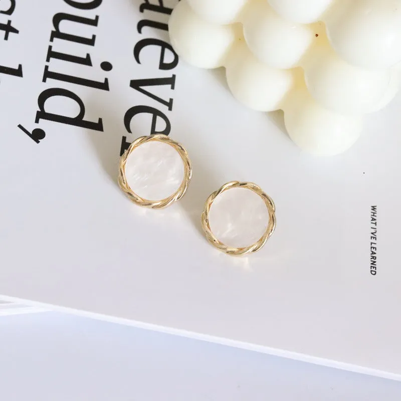 Just lil things White Pin  Earrings  jlt11385