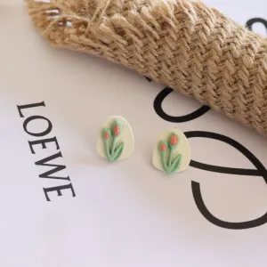 Just lil things White Pin  Earrings  jlt11402