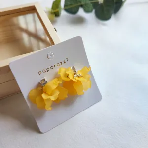 Just Lil Things  Yellow pin Earrings jlt11552