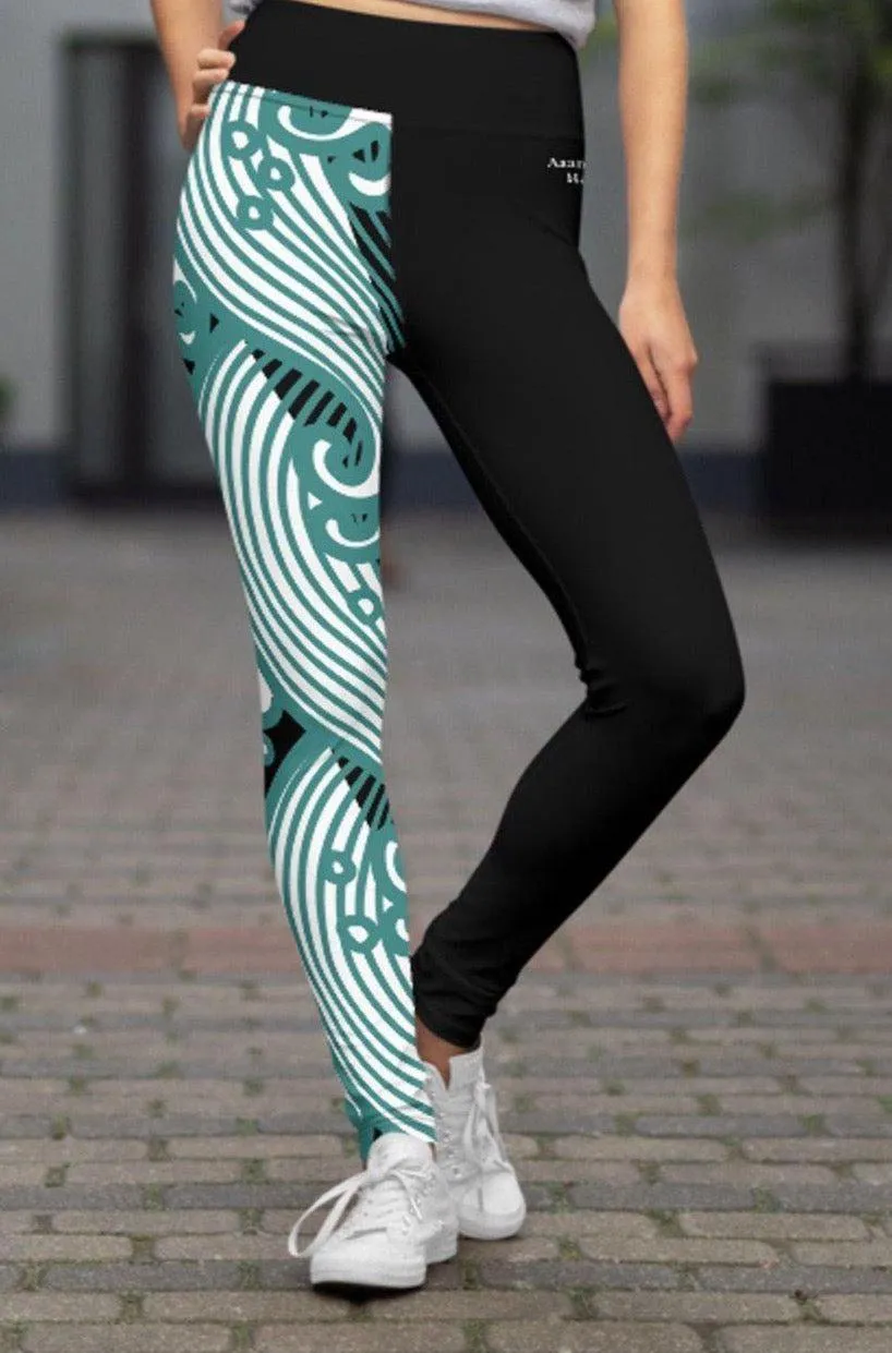Kaiyō Ocean Yoga Leggings