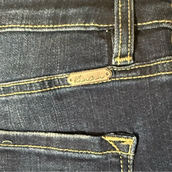 Kan Can Women's High Rise Distressed Super Skinny Jeans New W/O Tags SZ/28
