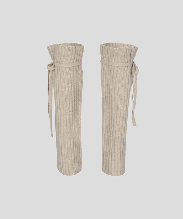 KANDINI Lambswool Warmer - Oatmeal