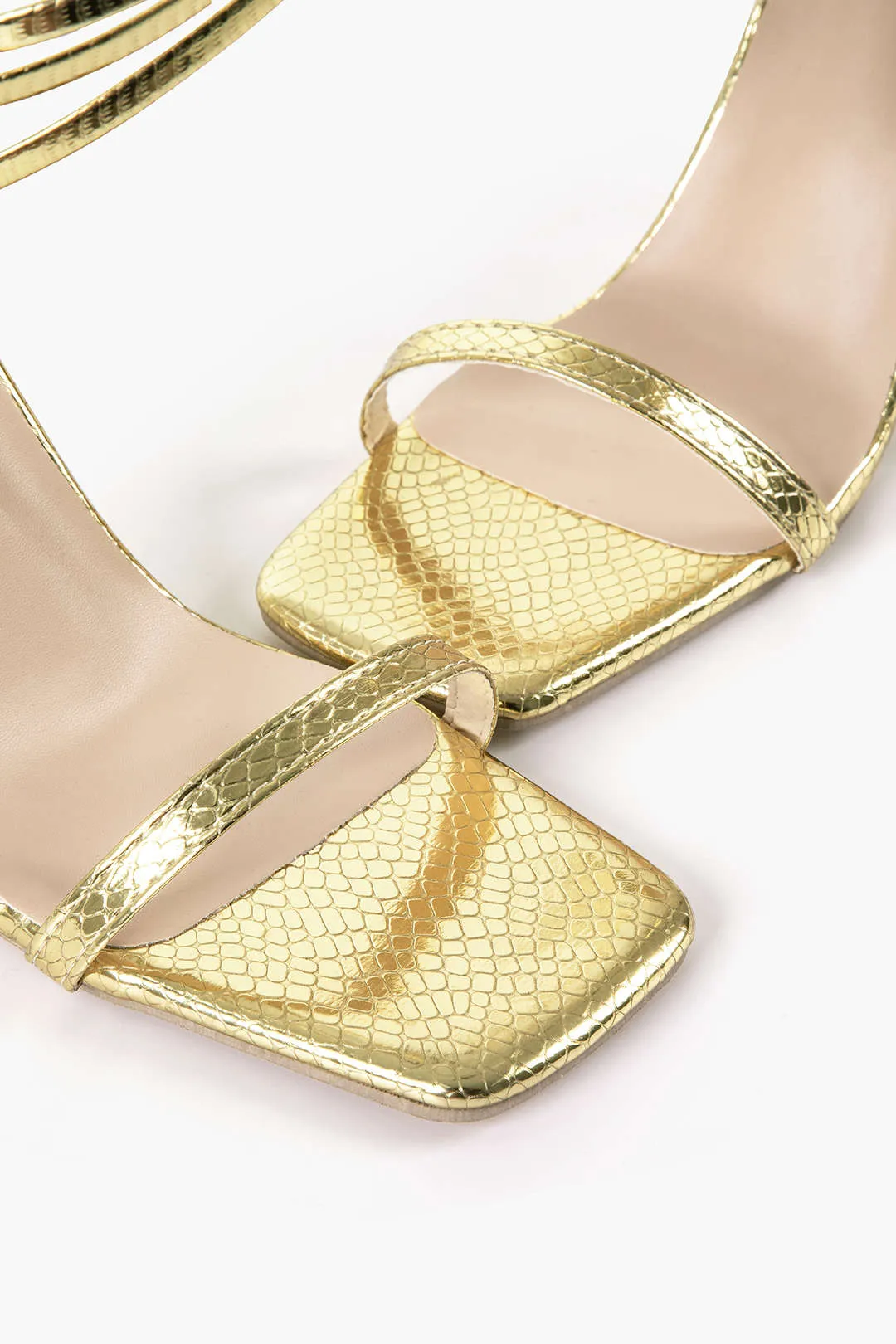 Kari - Chic Chain Design Woman's High Heels