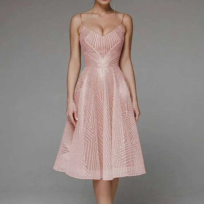 Karina® | Luxurious Elegant Dress With An Open Back