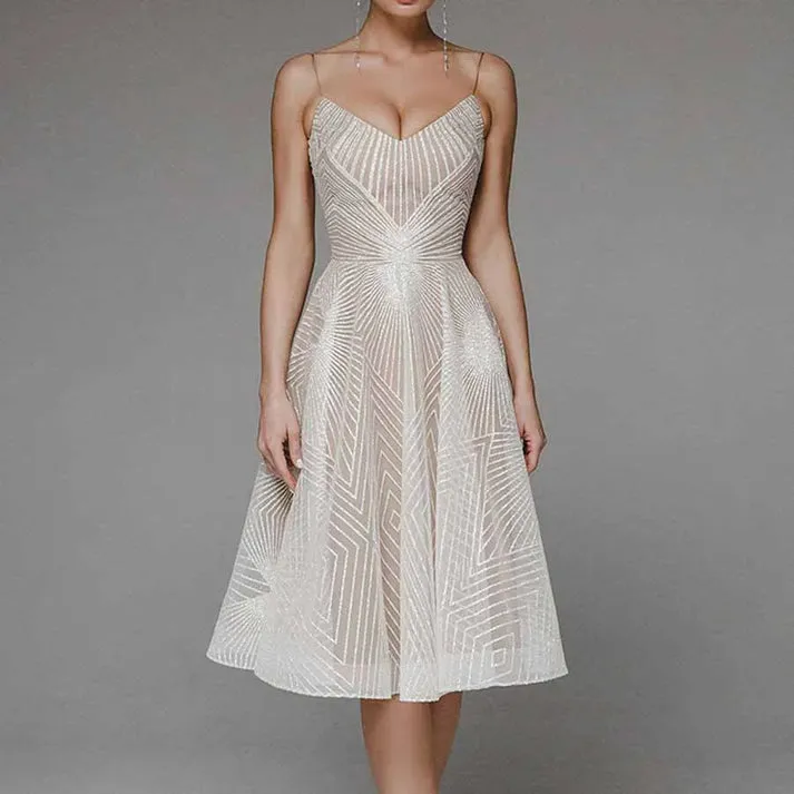 Karina® | Luxurious Elegant Dress With An Open Back
