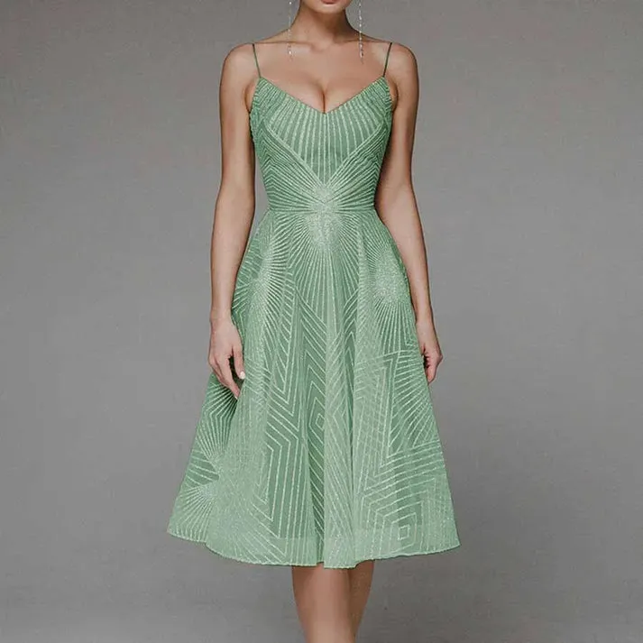 Karina® | Luxurious Elegant Dress With An Open Back