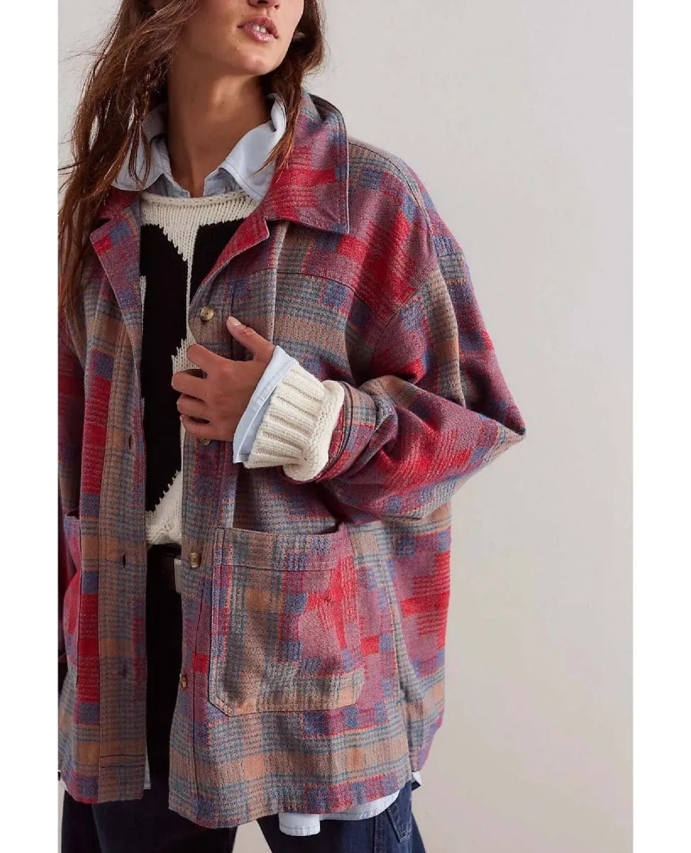Keep it Cozy Shirt Red Combo