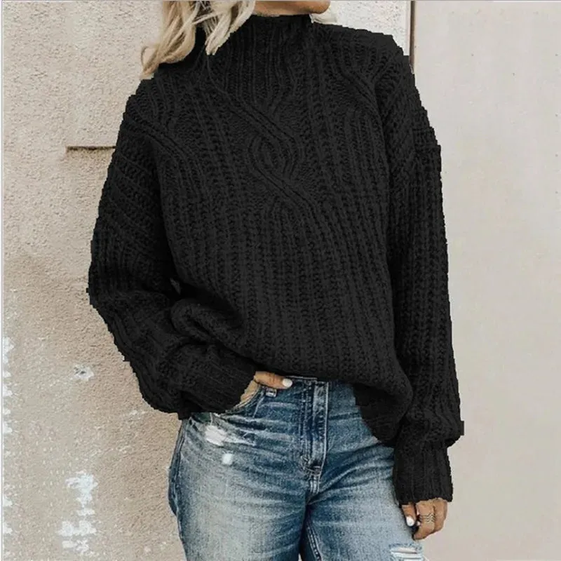Knit Aura™ | Women's Cozy Knitted Pullover | Soft Fabric, Relaxed Fit & Stylish Design