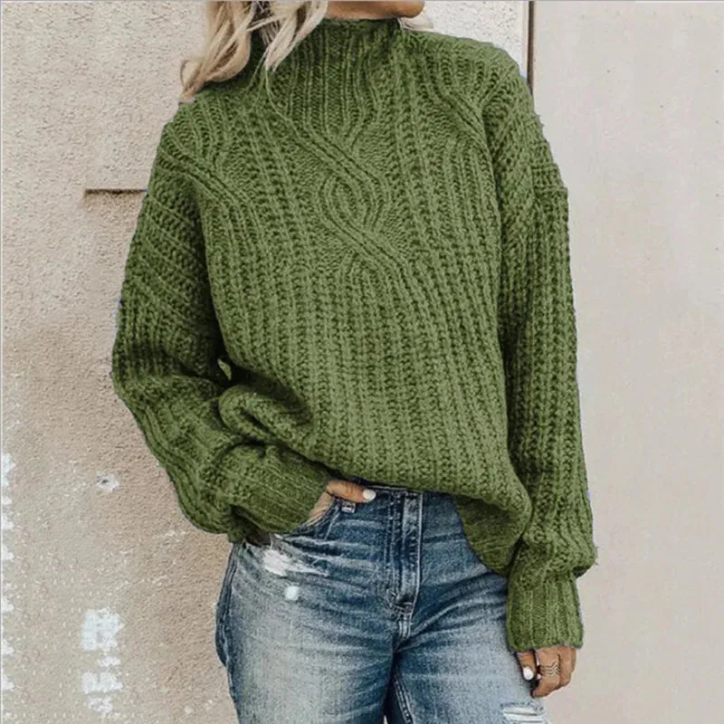 Knit Aura™ | Women's Cozy Knitted Pullover | Soft Fabric, Relaxed Fit & Stylish Design