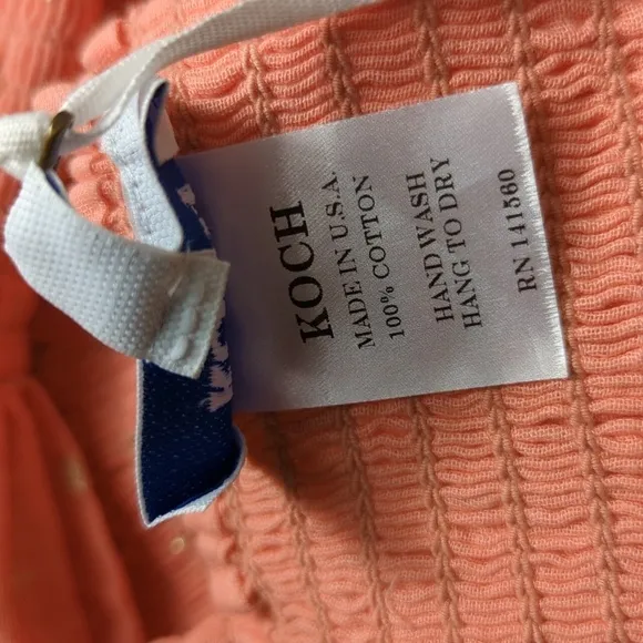 Koch NICOLE SKIRT CORAL FLEUR Women's Large Coral Skirt