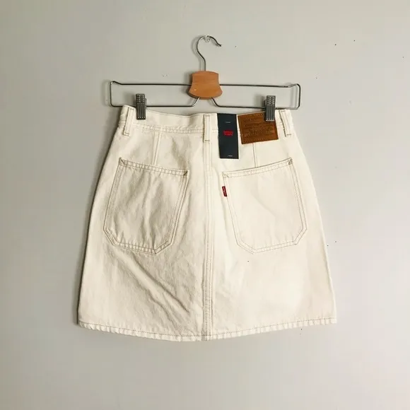 Levi's Premium Button Front Utility Skirt 24