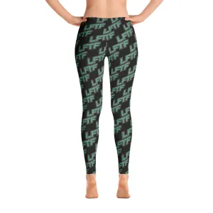LFTF All Over Print "Mint/Black/Grey" Leggings