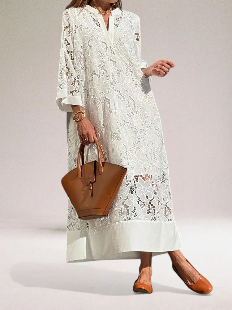 Liliana® | Luxurious lace maxi dress
