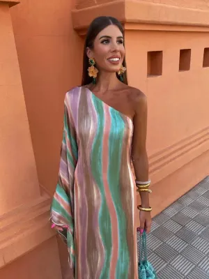 Lily Chic Asymmetrical Maxi Dress