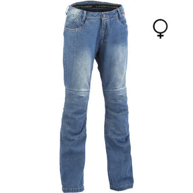 Lindstrands Women's Wrap Jeans Sky Blue