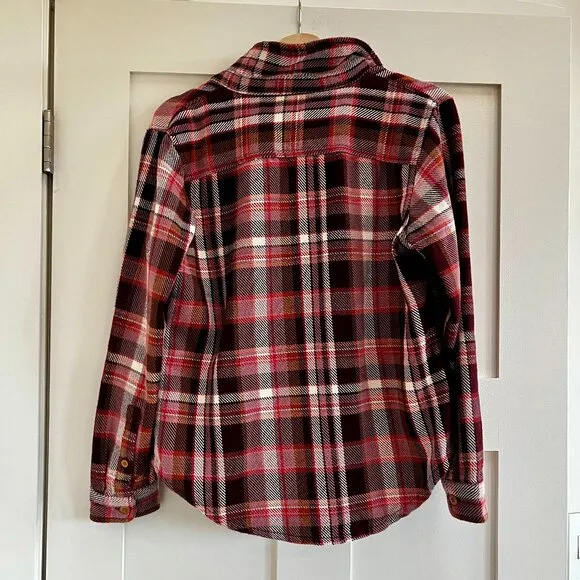 L.L. Bean Plaid Flannel Shirt/Shacket Size Small