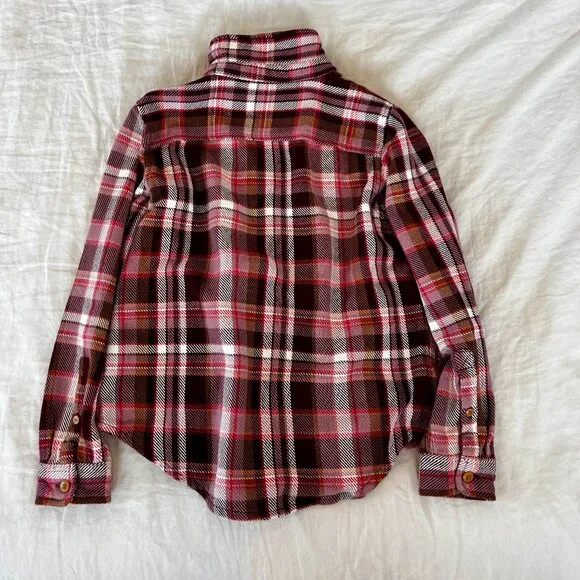 L.L. Bean Plaid Flannel Shirt/Shacket Size Small