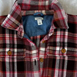 L.L. Bean Plaid Flannel Shirt/Shacket Size Small