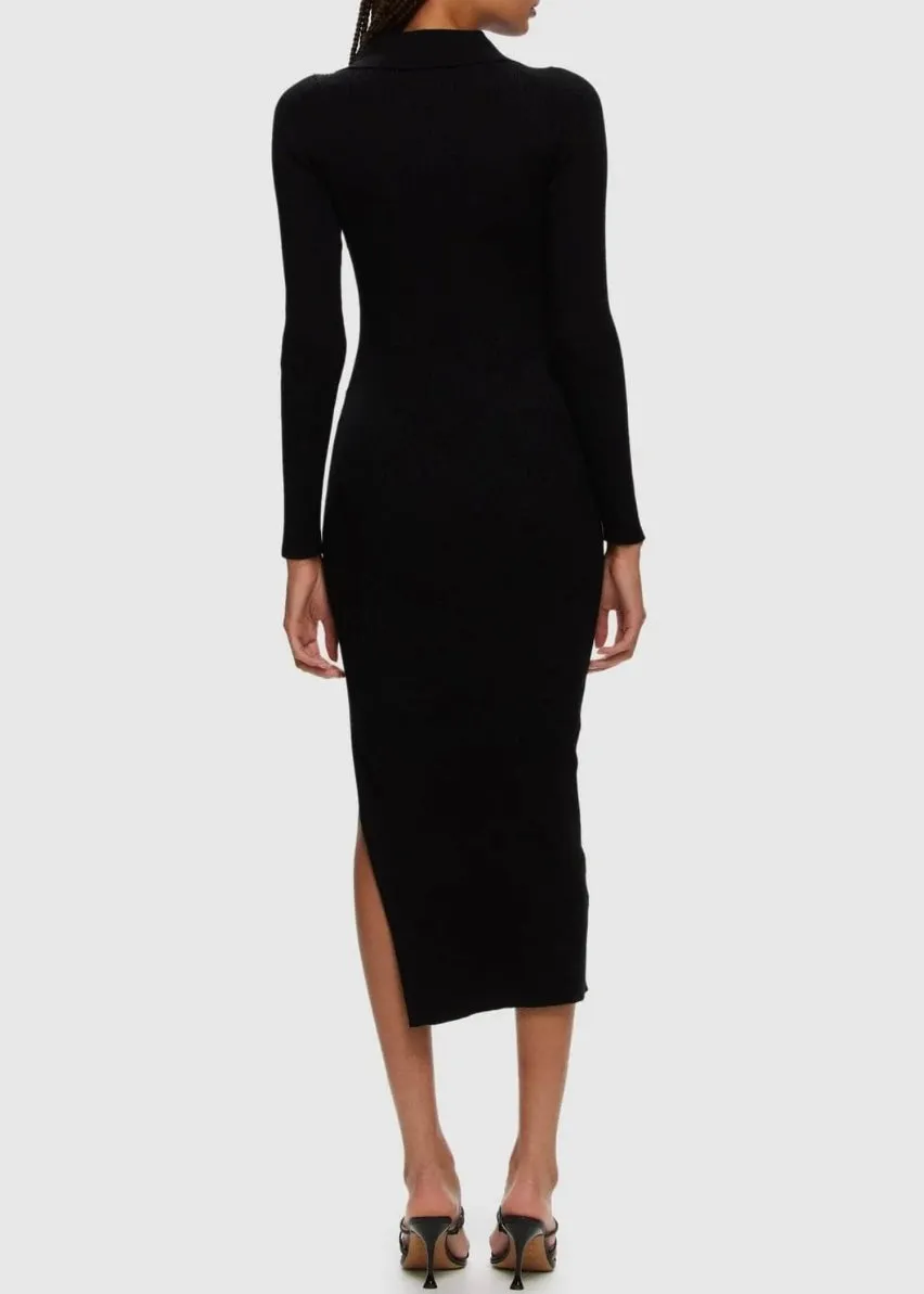 Long Sleeve Collared Dress