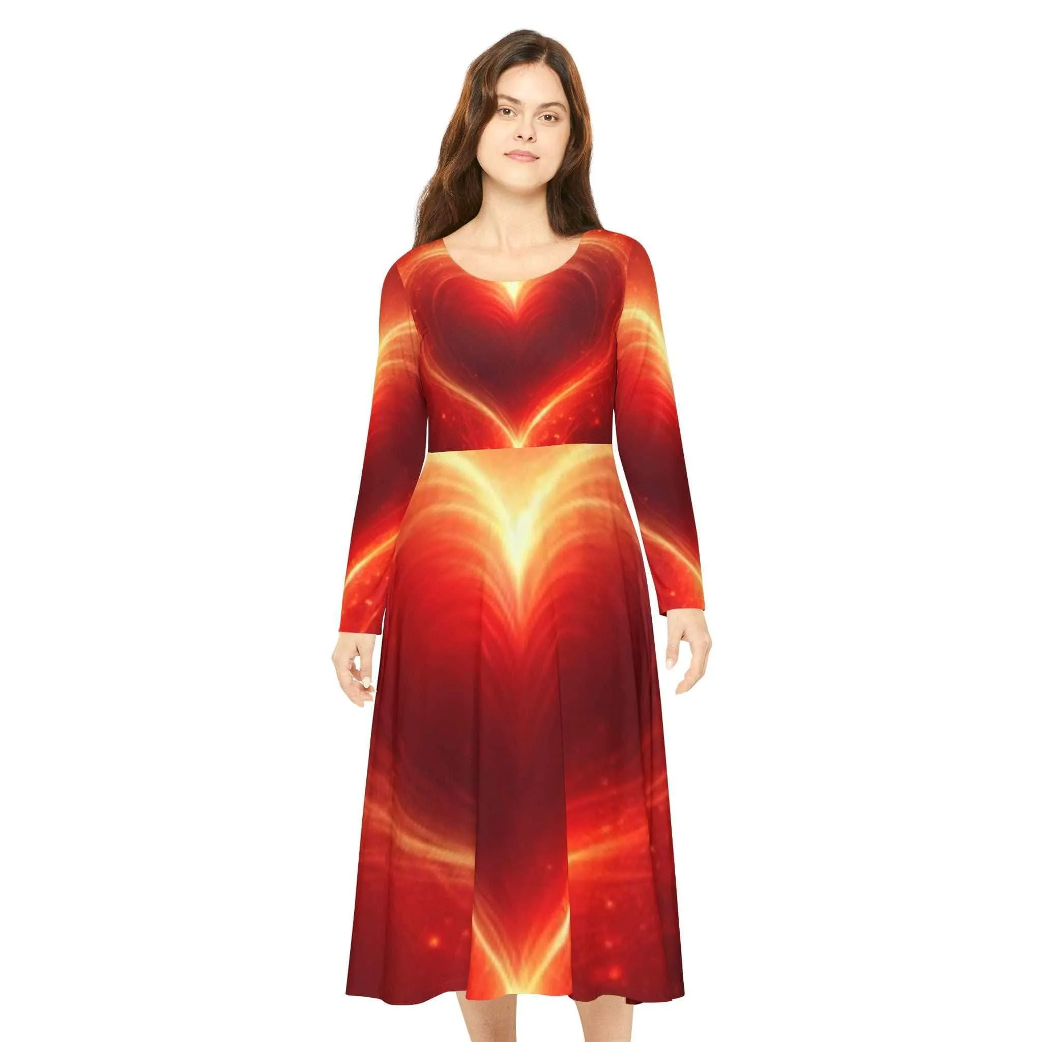 Long Sleeve Dance Dress