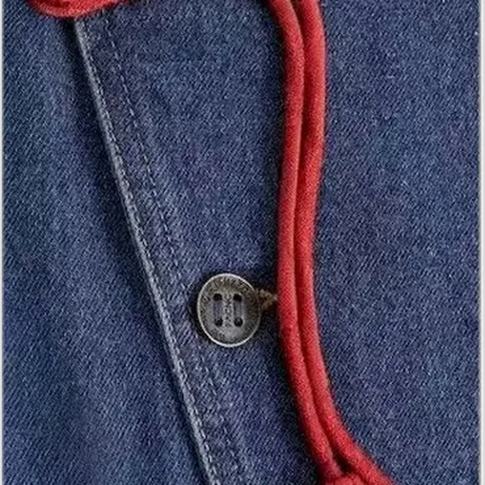Loose fit street style jeans jumpsuit for women