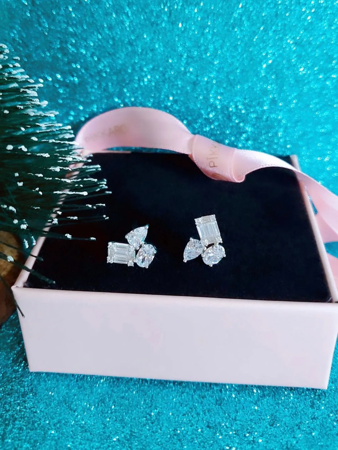 Love Me Silver Earrings