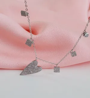 Love Yourself Necklace in Sterling Silver