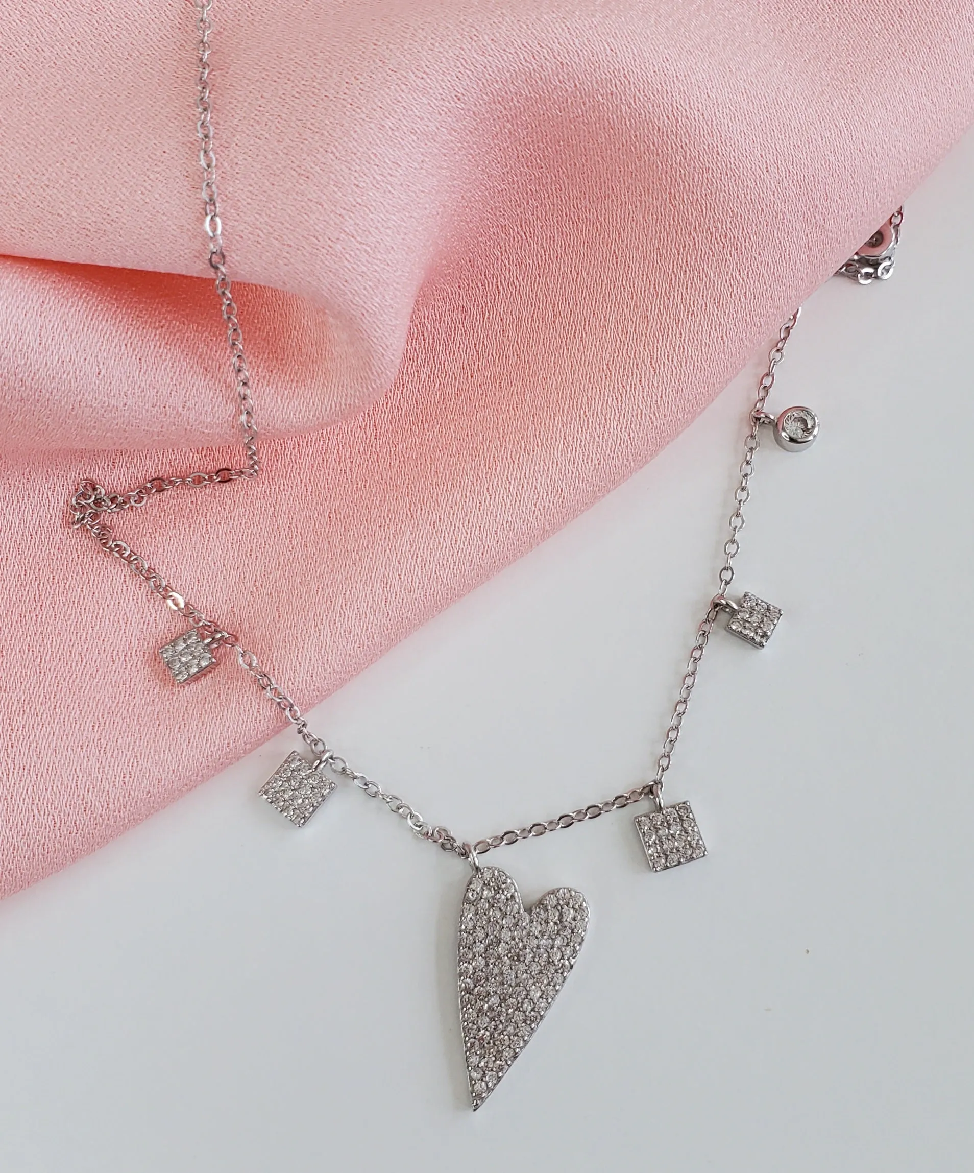 Love Yourself Necklace in Sterling Silver