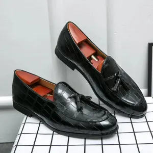 LuxLine Quaste Business Slipper für Herren
