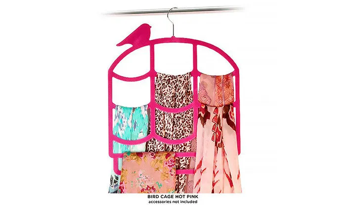 Luxurious Velvet Finish Non-Slip Scarf Hangers