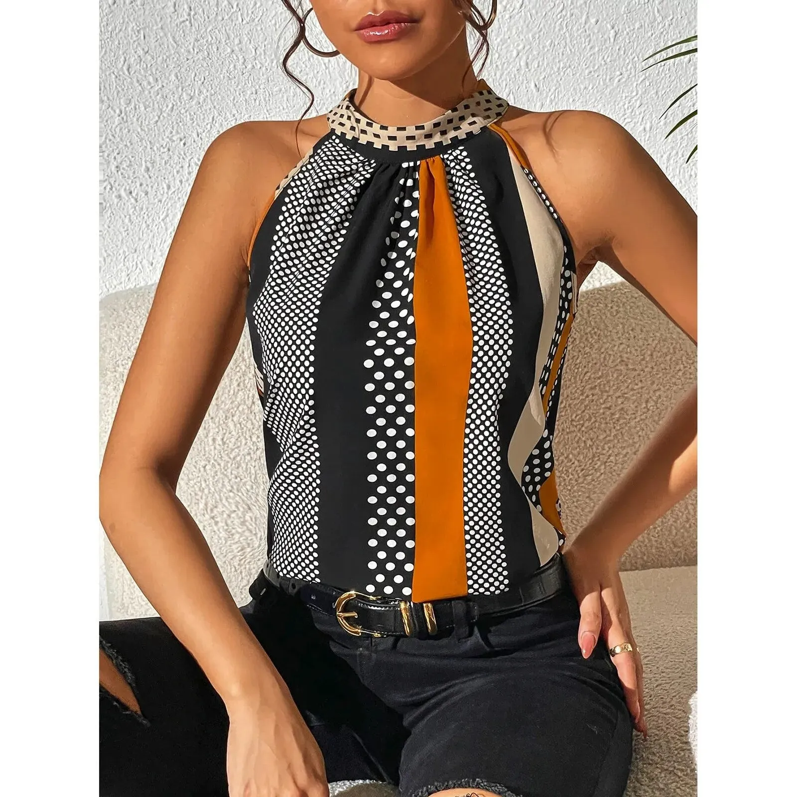 Luxurious Women's Top with Elegant Design
