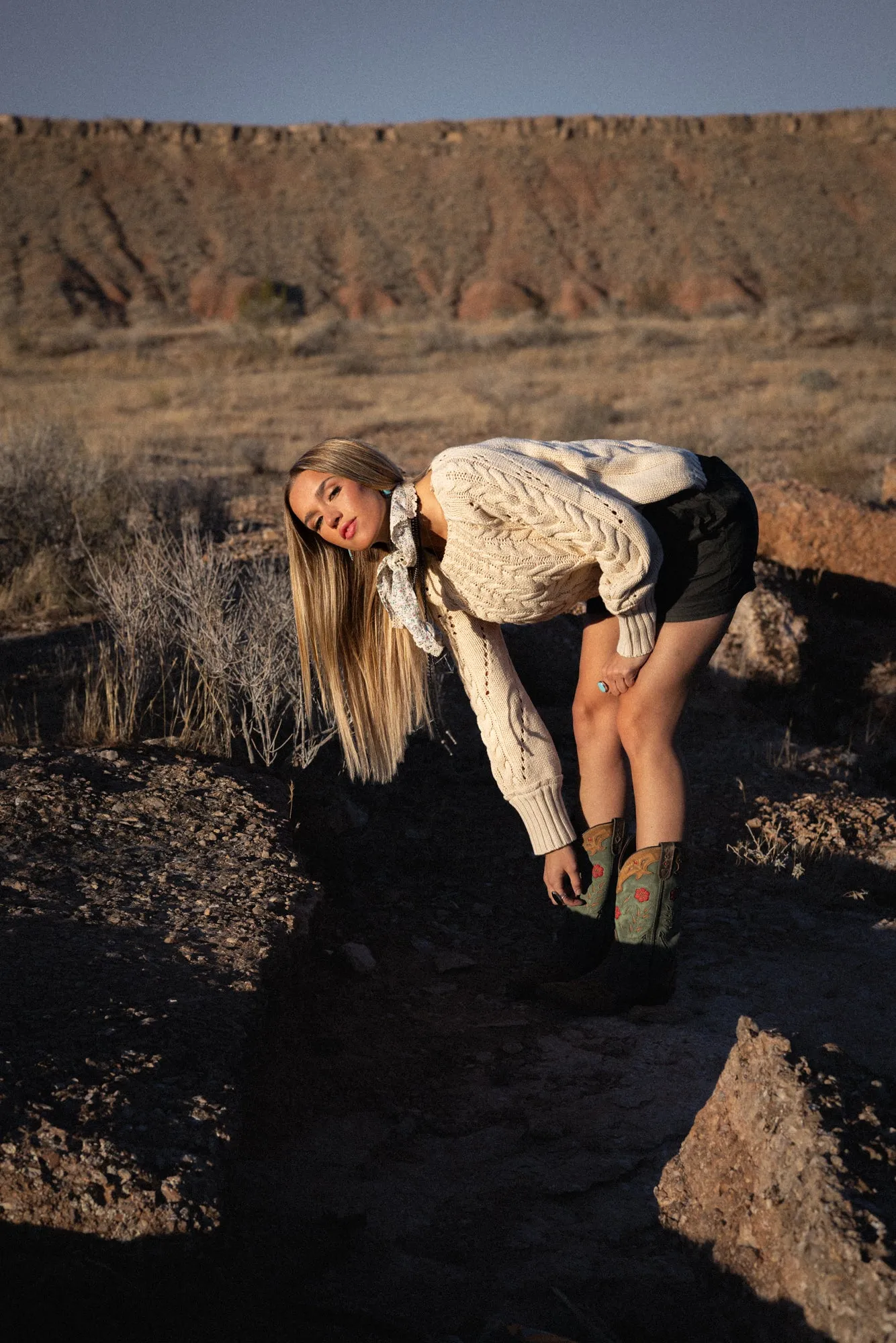 Lydia Boxer Shorts In Green