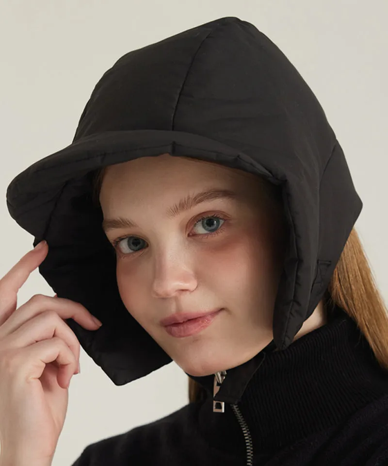 MACKY Golf: Cozy Padded Cap - Black