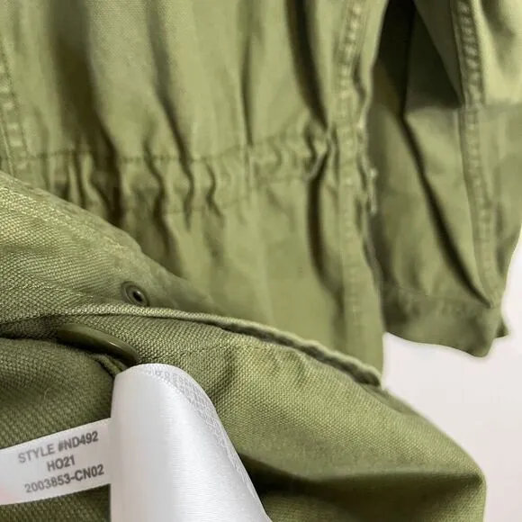 Madewell Desert Olive Green Northover Military Jacket Women's Size Small