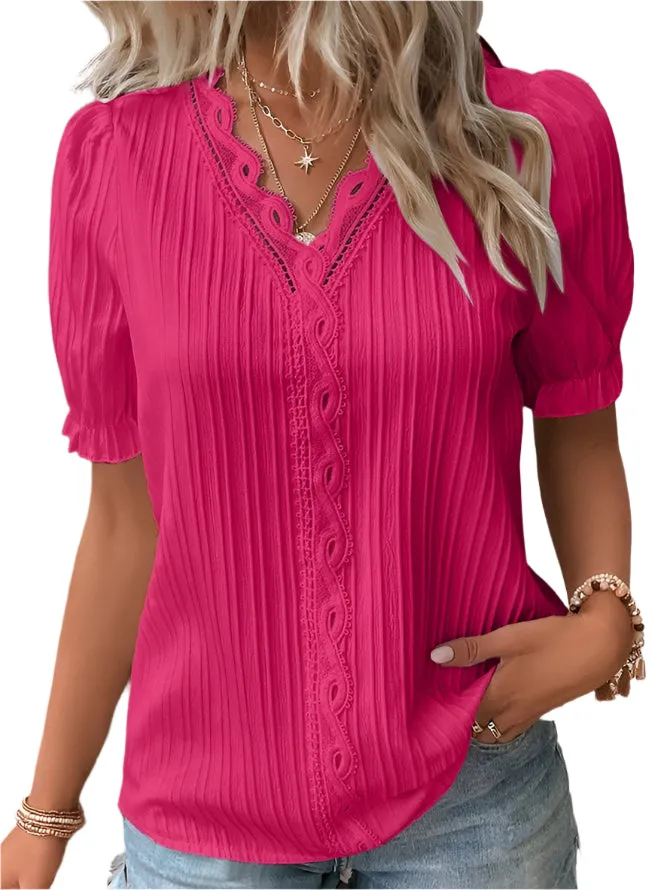 Mairi – Luxurious V-Neck Women’s Blouse