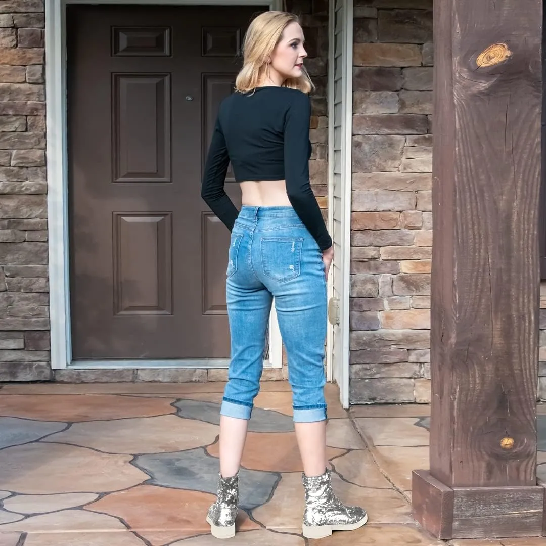 Margaret – Glitter Combat Boots for Women