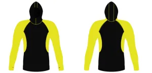 MEN AND WOMEN CUSTOM SNORKEL HOODIE LONG SLEEVE RASH GUARD