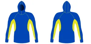 MEN AND WOMEN CUSTOM SNORKEL HOODIE LONG SLEEVE RASH GUARD