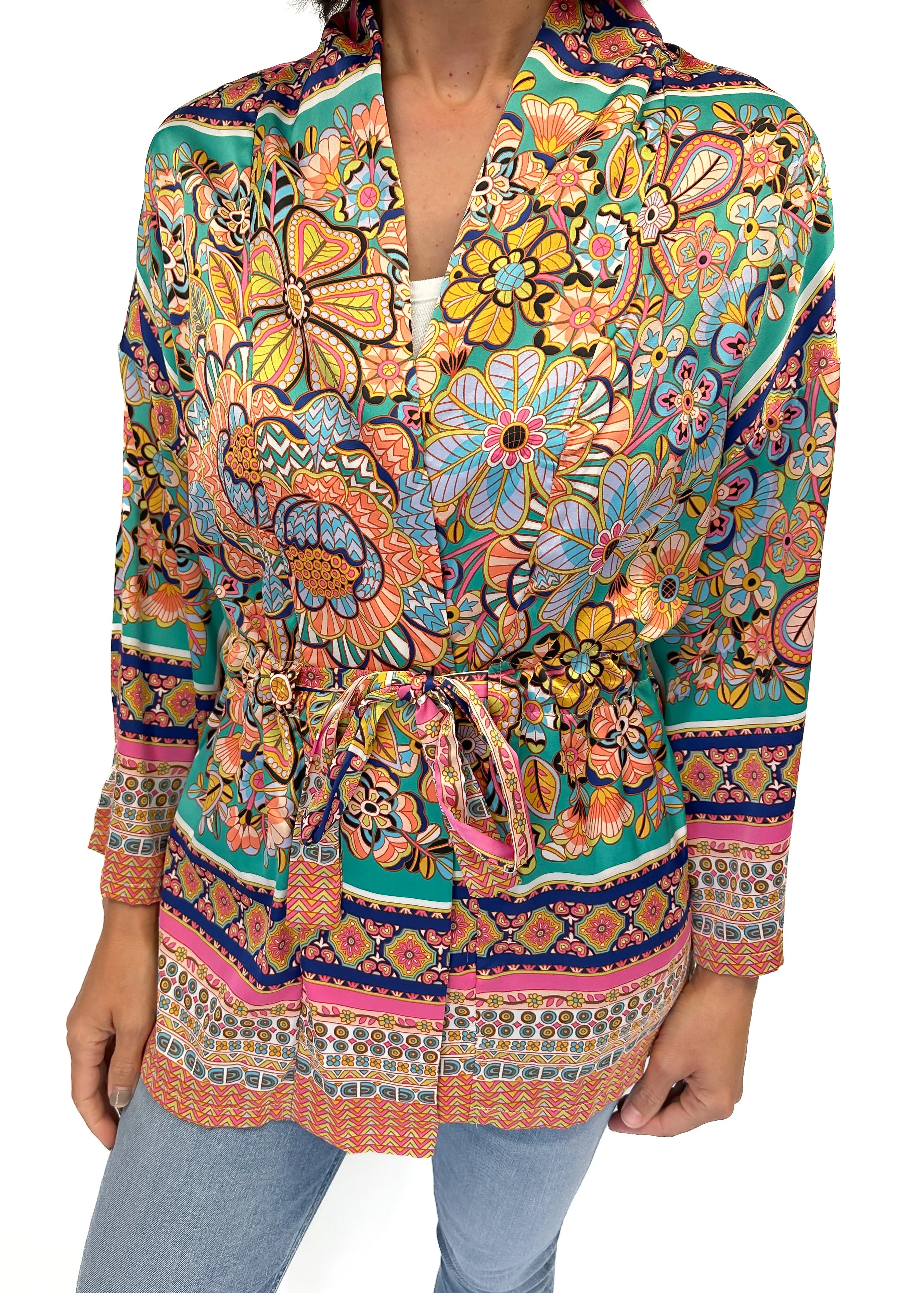 Molly Bracken Kimono with Tie