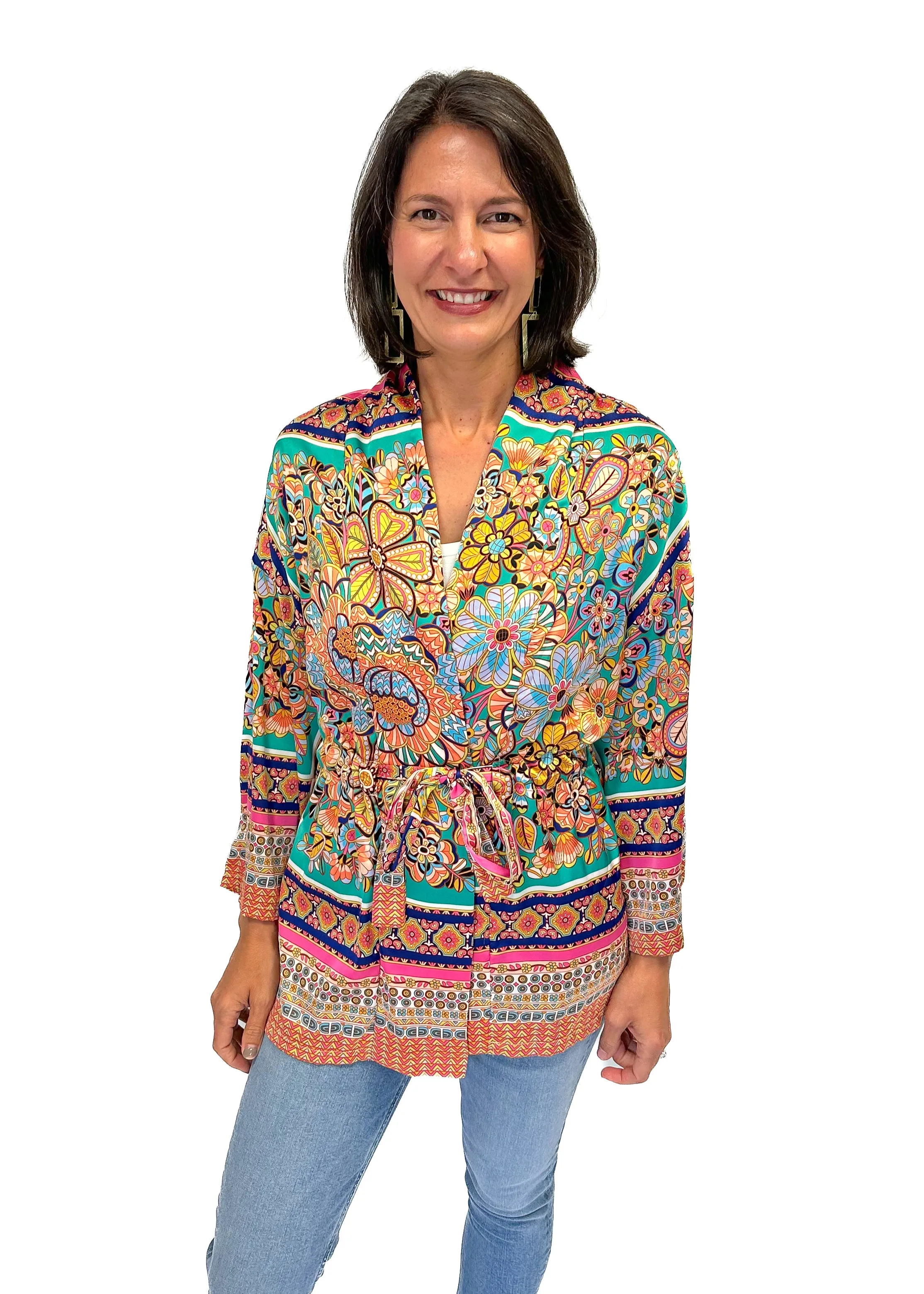 Molly Bracken Kimono with Tie