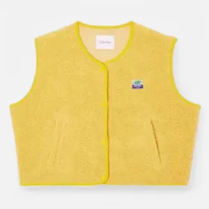 Monacogents | Women's Elegant Single-Breasted Wool Vest Sleeveless Top
