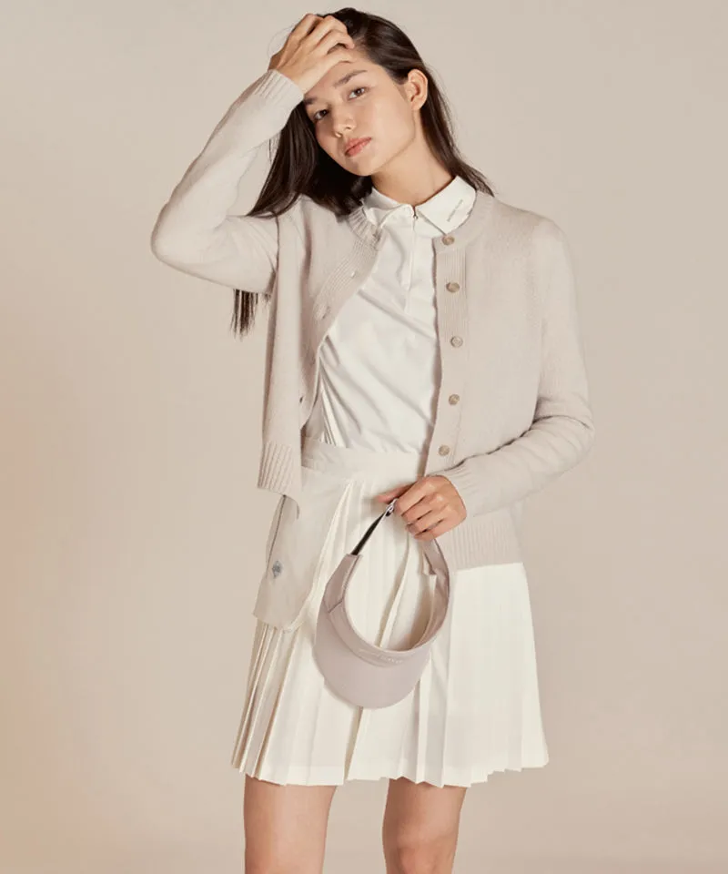 Monday Flow Soft Knit Cardigan - Light Beige